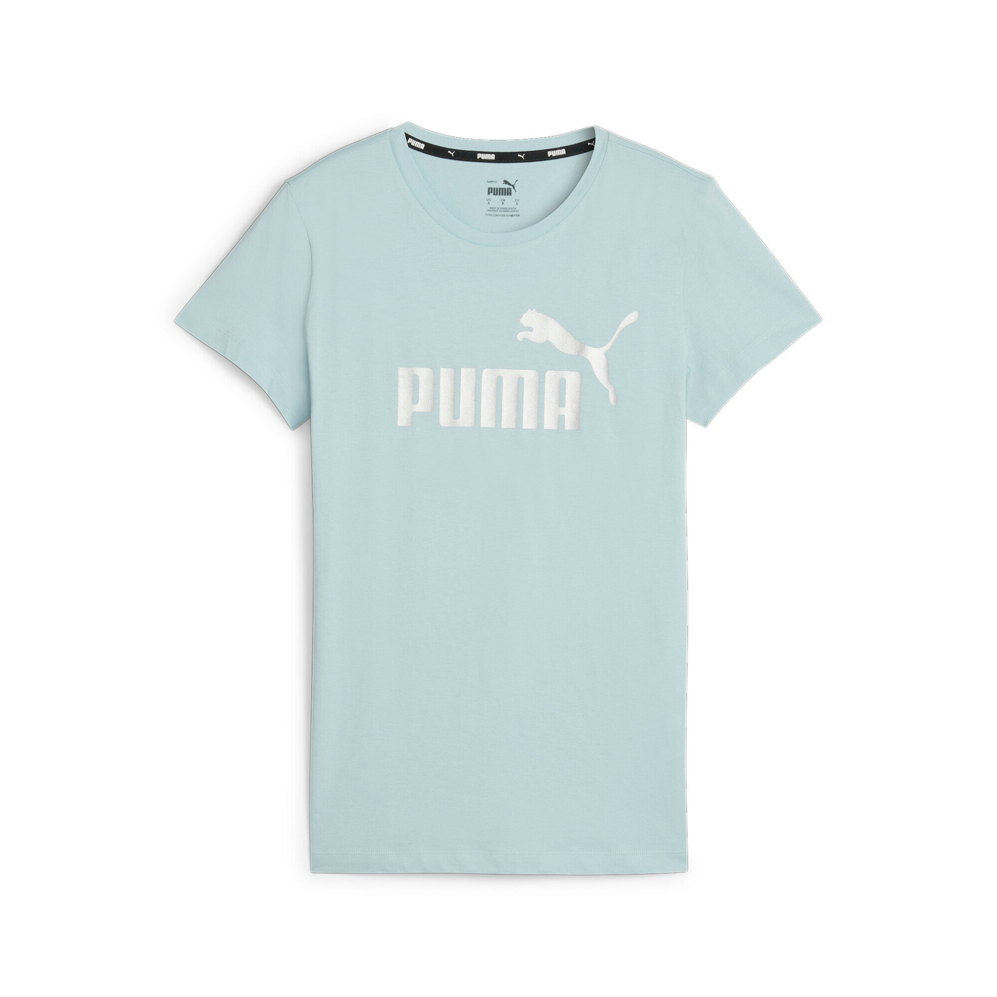 Футболка спортивная PUMA Ess+ Metallic Logo Tee