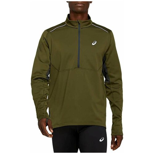 фото Толстовка asics lite-show winter zip top размер xl, зеленый