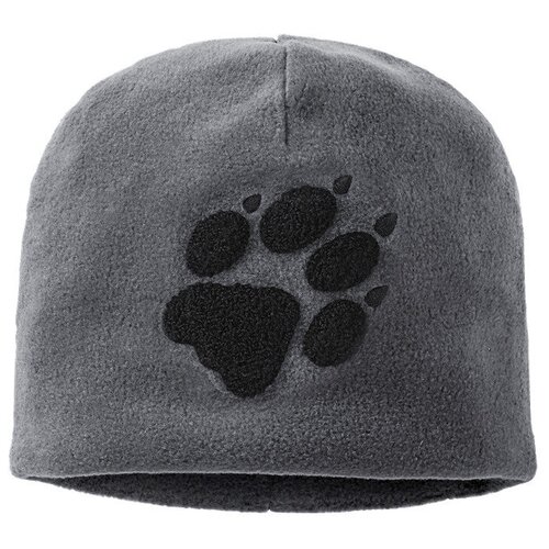 фото Шапка jack wolfskin paw hat grey heather