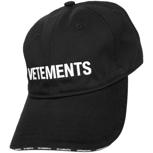 фото Vetements кепка с вышивкой логотипа one size