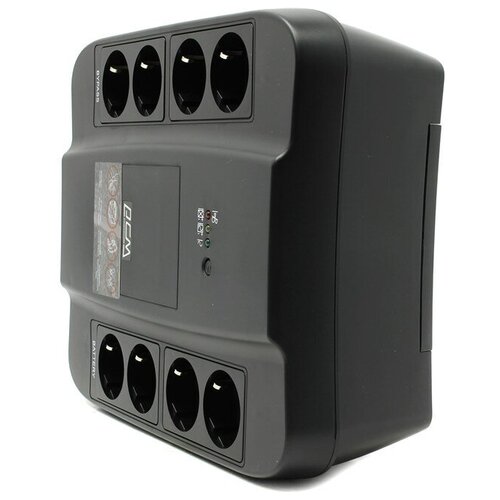 ИБП Powercom SPD-850U ибп powercom spd 650u spider 650va 390w usb avr rj11 rj45 4 4 euro