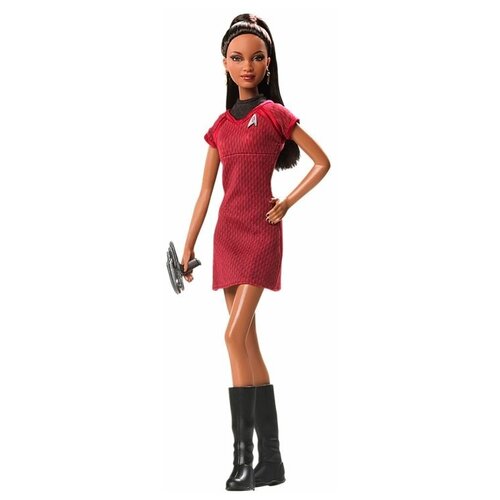 star trek полная энциклопедия Кукла Barbie Lt. Uhura (Барби Лейтенант Ухура)