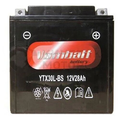 VomBatt Аккумулятор VomBatt YTX30L-BS