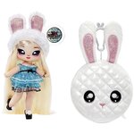 Кукла Na! Na! Na! Surprise 2 в 1 серия Glam Series Alice Hops белый кролик - изображение