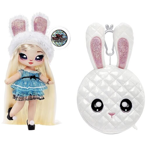 Кукла Na! Na! Na! Surprise 2 в 1 серия Glam Series Alice Hops белый кролик кукла na na na surprise glam series alice hops