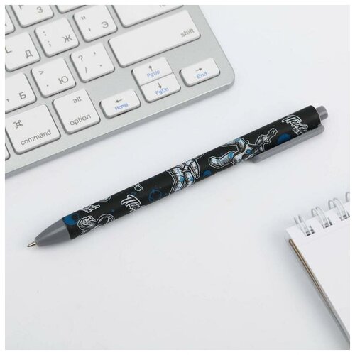 Купить Автоматическая шариковая ручка софт тач «Первый во всем» 0, 7 мм, ArtFox