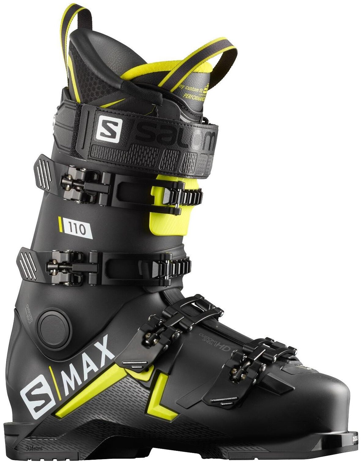   Salomon S/Max 110 Black/Acid Green/White (19/20) (28.5)