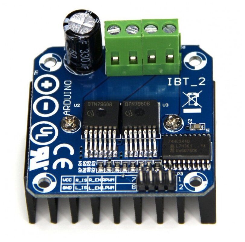 Драйвер моторов на BTS7960 IBT-2