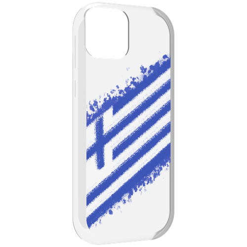 Чехол MyPads флаг Греции для UleFone Note 6 / Note 6T / Note 6P задняя-панель-накладка-бампер