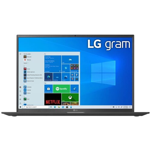 фото 17" ноутбук lg gram 17 17z90p-g.ah89r (2560x1600, intel core i7 2.8 ггц, ram 16 гб, ssd 1 тб, windows 11 home), черный оникс