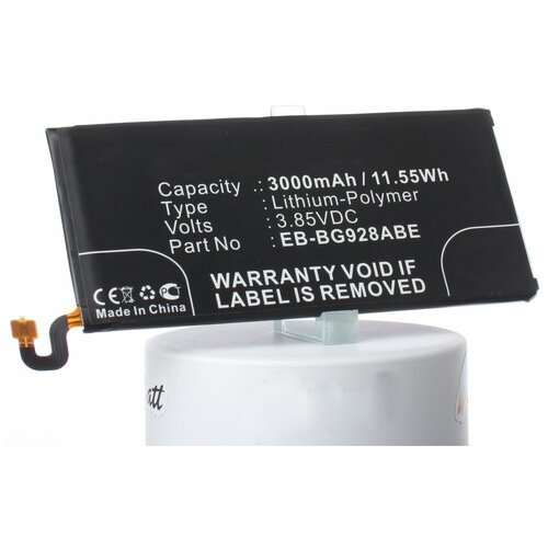 Аккумулятор iBatt iB-B1-M922 3000mAh для Samsung EB-BG928ABE, GH43-04526A