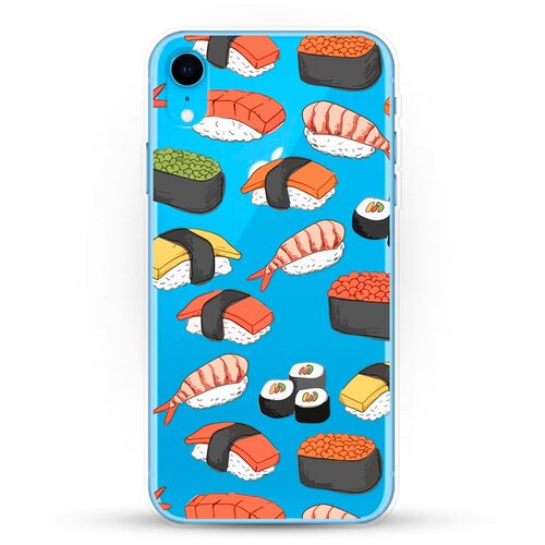 фото Силиконовый чехол суши на apple iphone xr andy & paul