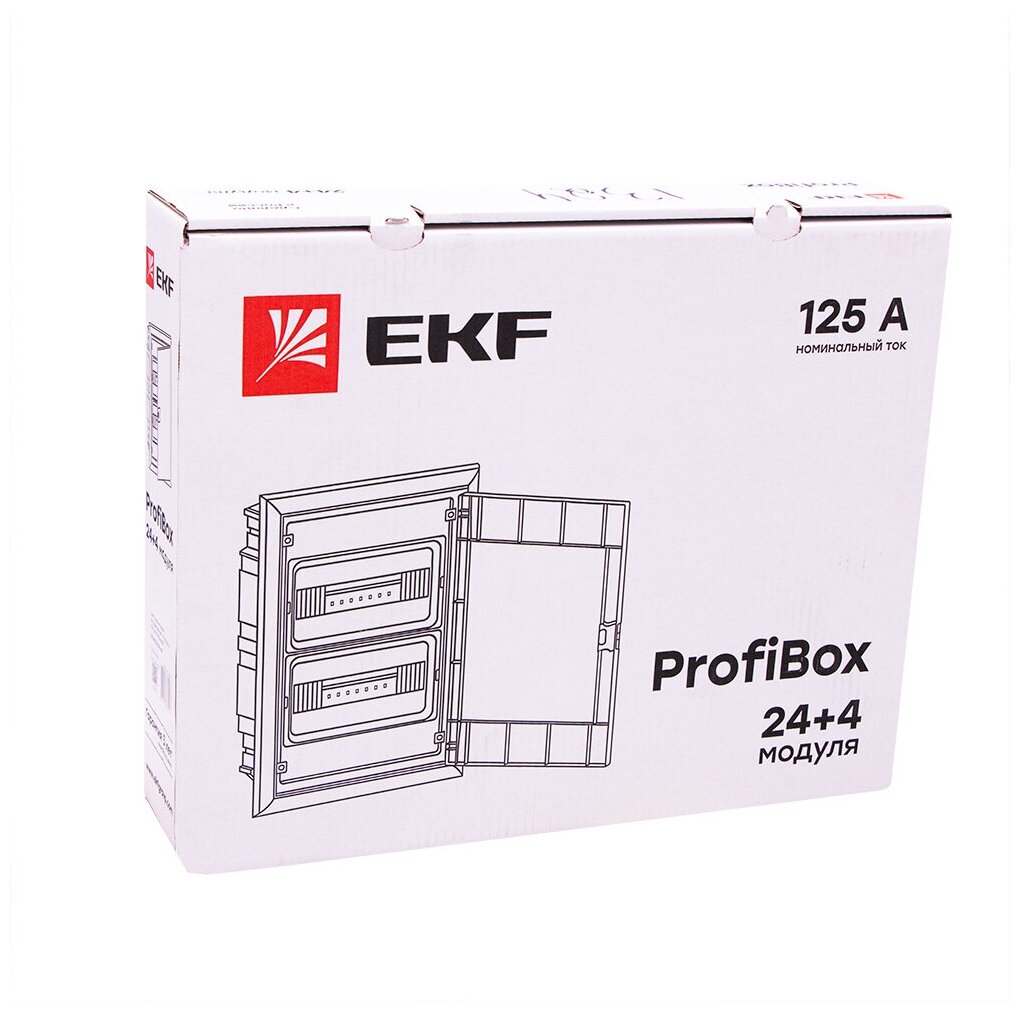 Щит слаботочный встраиваемый "ProfiBox" (513х403х105 мм), IP41, EKF PROxima - фотография № 3