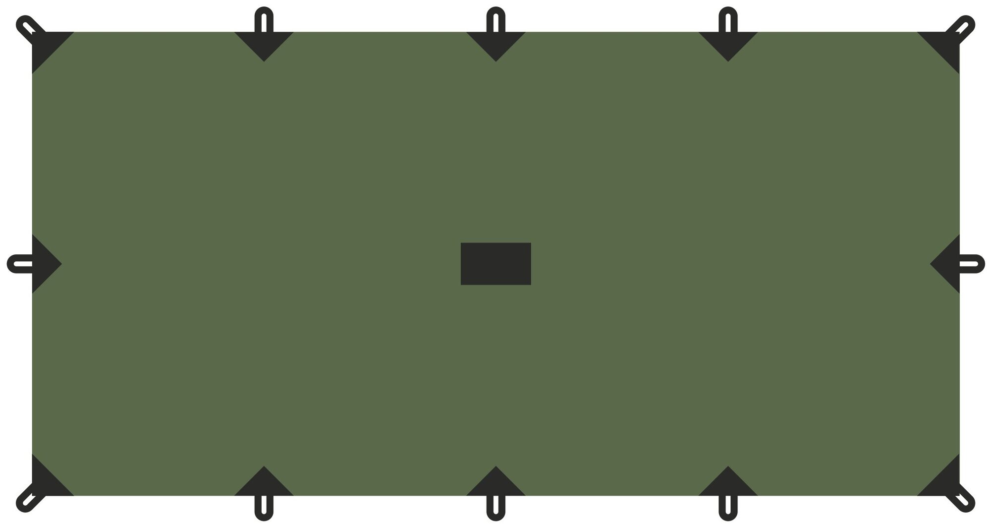Talberg TENT тент 4X6м (зелёный)