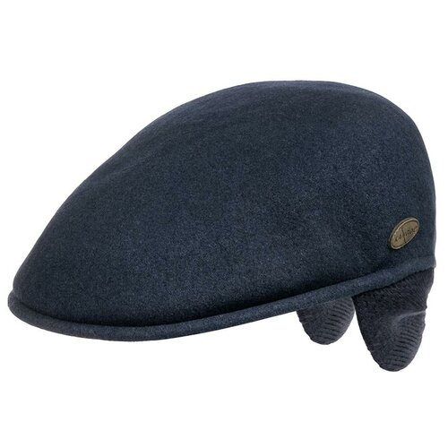 фото Кепка kangol арт. 0238kg wool 504 earlap (синий), размер 59