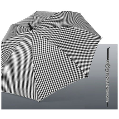 Зонт-трость полуавтомат, купол 115 см., 8 спиц, мультиколор