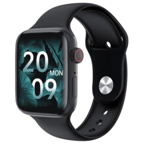 Умные часы М7 МАХ Смарт-часы Smart Watch M7 MAX 45 мм сенсорный 1,9 HD-экран NFC с активной кнопкой Siri беспроводная зарядка черные