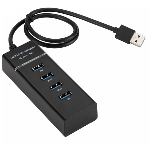 usb разветвитель на 4 порта usb 3.0 с led-подсветкой/концентратор 4 usb hub/usb