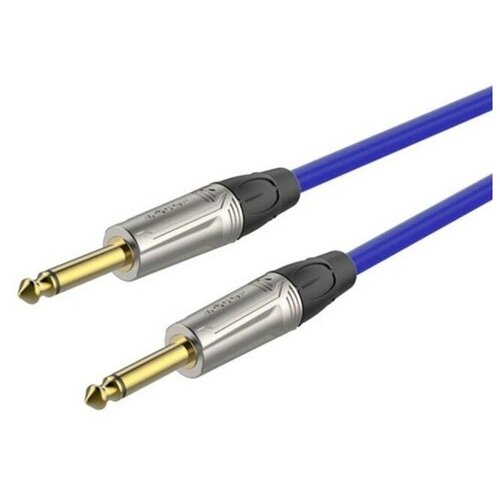 Кабель аудио 1xJack - 1xJack Roxtone TGJJ100-TBU/10 10.0m