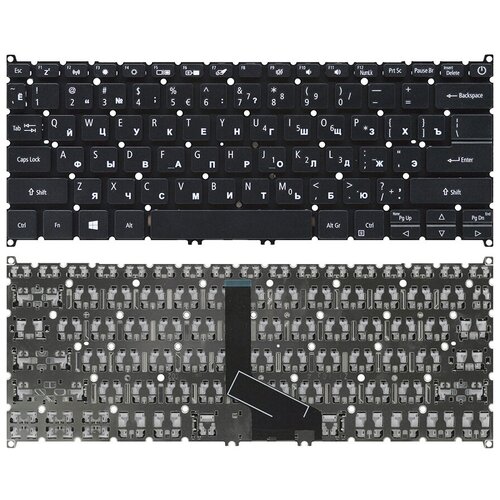 Клавиатура для ноутбука Acer Swift 5 SF514-55T черная 2050₽