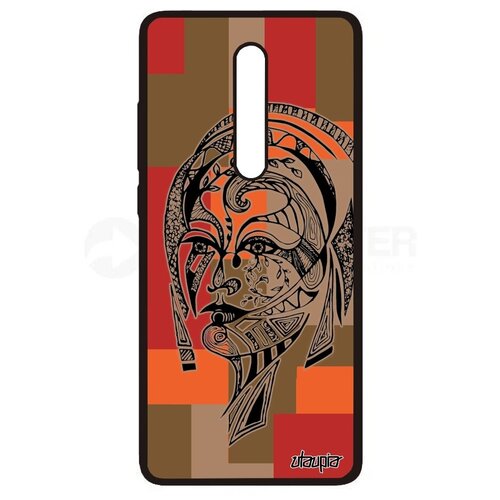 фото Ударопрочный чехол на телефон // xiaomi mi 9t pro // "портрет женщины" лицо феерия, utaupia, цветной