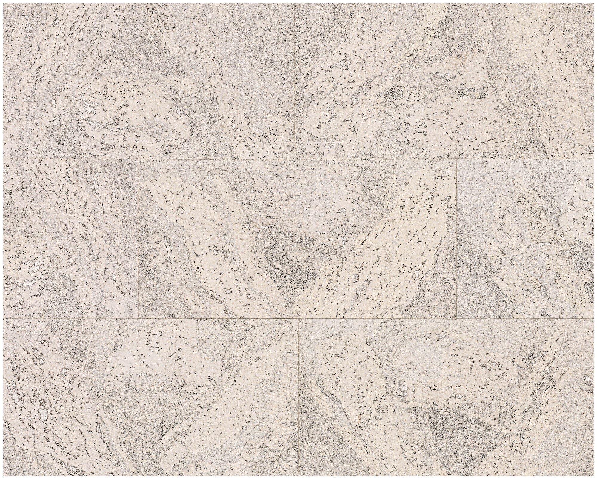 фото Пробковое настенное покрытие AMORIM CORK DEKWALL Flores White, в листах 600*300*3 мм, без фаски, 11 листов в упаковке, покрытие воск