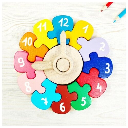 Объемный конструктор пазл Часы