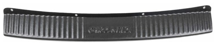 Накладка на задний бампер с надписью для LADA Granta FL (седан), ArtForm