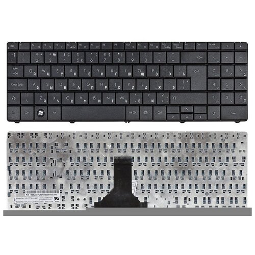 Клавиатура для ноутбука Packard Bell AEPB5P00010 черная 141000₽