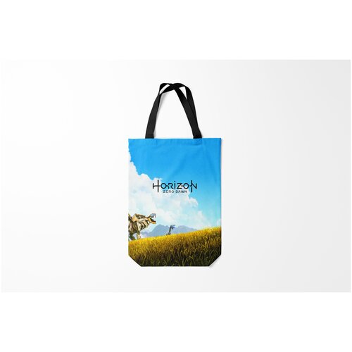 фото Сумка-шоппер / 31х42 см / геймерам / horizon zero dawn burnettie