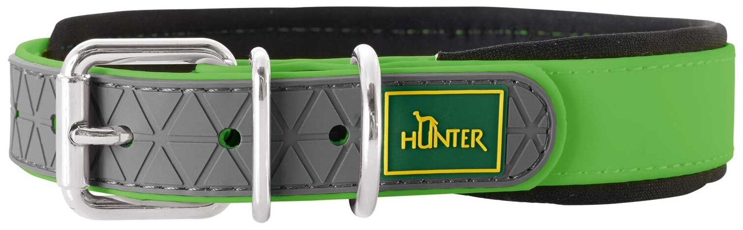 Hunter oшейник для собак Convenience Comfort 55/M-L (42-50 см)/2,5 см биотановый мягкая горловина яб .