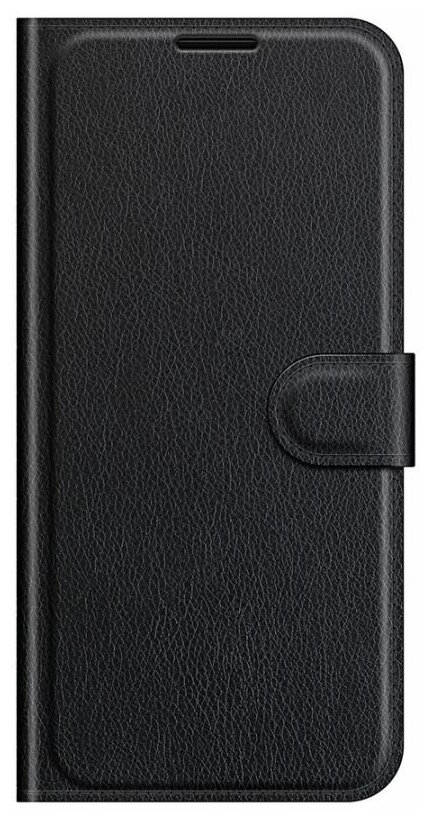 Brodef Wallet Чехол книжка кошелек для Realme C21Y черный