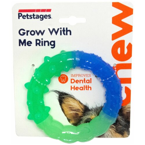 Petstages игрушка орка "Кольцо-растем вместе" для собак 15 см.