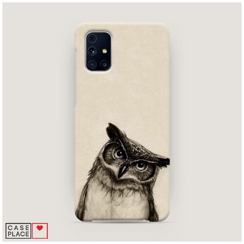 фото Чехол пластиковый samsung galaxy m31s сова case place