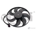 Вентилятор радиатора 100 60Watt 345mm VIKA 99590015101 - изображение