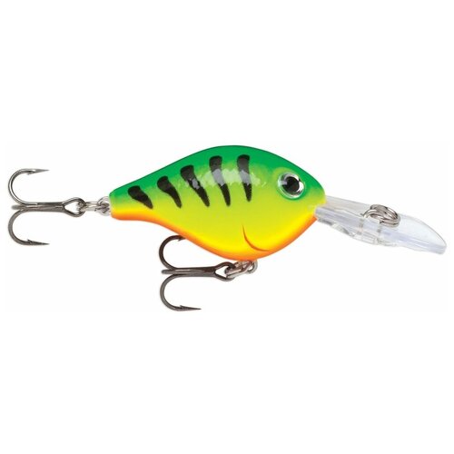 фото Воблер rapala ultra light crank плавающий до 1,2-2,4м, 3см, 4гр. (ulc03-ft)