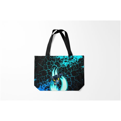 фото Сумка-шоппер / 46х35 см / геймерам / brawl stars mecha crow. burnettie