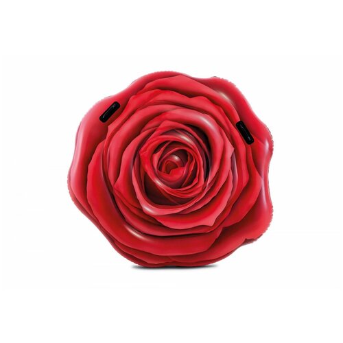 Надувной матрас-плот Красная Роза, 127х119х24 см