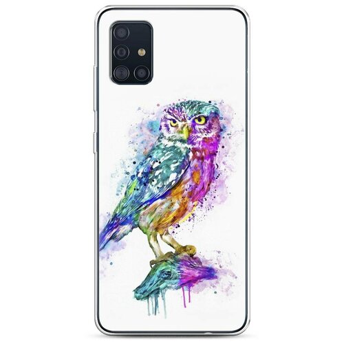 фото Силиконовый чехол "сова арт 1" на samsung galaxy a51 / самсунг гэлакси а51 case place