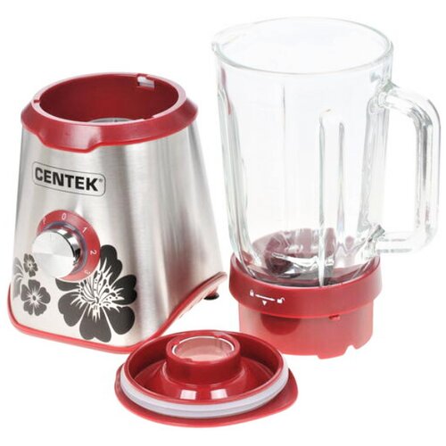 Блендер стационарный настольный CT-1327 серебристый 1000 Вт 3 скоримпульс стеклянный стакан 15л Тройное лезвиеимпульсный режим 812700₽
