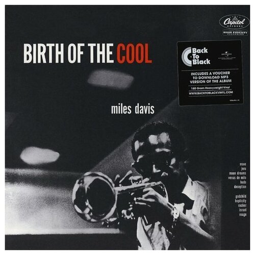 Виниловые пластинки, Capitol Records, MILES DAVIS - Birth Of The Cool (LP)