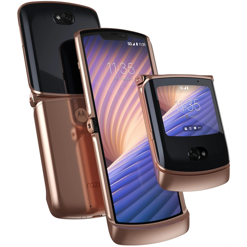 Смартфон Motorola Razr 5G, золотой