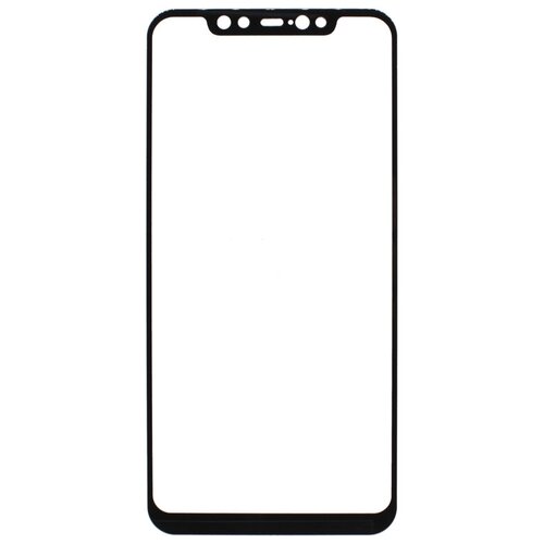 Защитное стекло для Xiaomi Mi8 (полное покрытие) (черное)