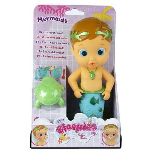 IMC Toys Кукла Bloopies для купания Max русалочка, 26 см