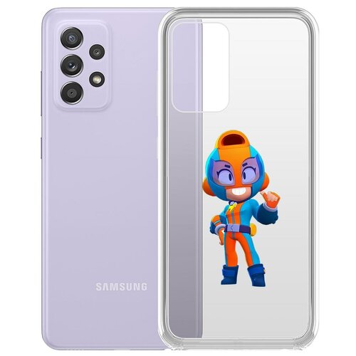 фото Чехол-накладка clear case brawl stars-gt макс для samsung galaxy a52 (a525) krutoff group