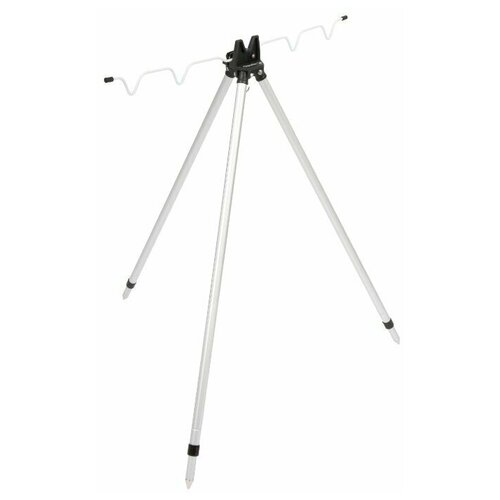 фото Телескопическая подставка-тренога tripod для 4 удилищ caperlan x decathlon