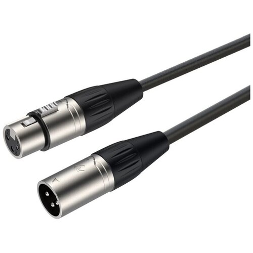 Кабель аудио 1xXLR - 1xXLR Roxtone SDXX200/10 10.0m rode k2 ntk cable assembly кабель для студийных микрофонов k2 и ntk разъёмы xlr 7pin длина 10 метр