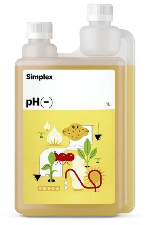 Регулятор кислотности Simplex pH Down 1л - фотография № 1