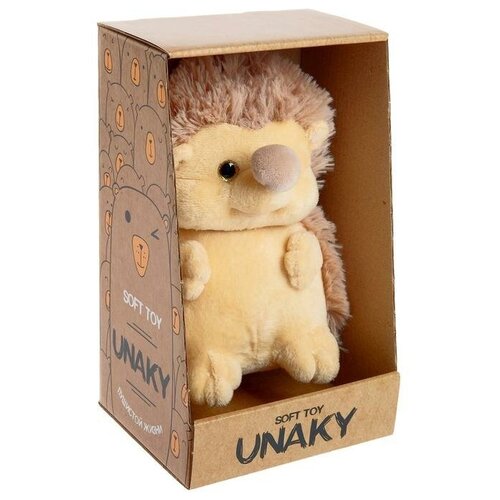 Мягкая игрушка Unaky Soft Toy Ежик Златон, 17 см