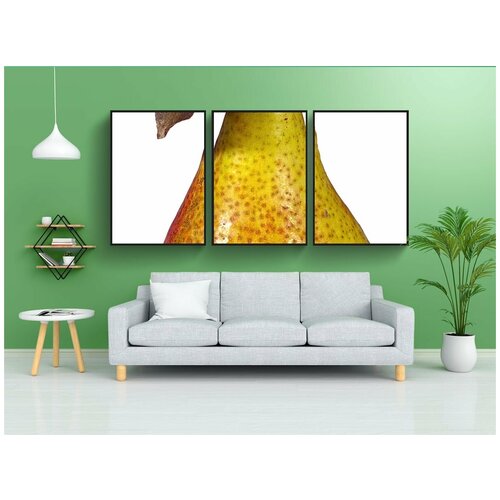 фото Набор модулных постеров для интерьера "груша, уильямс христос, панели фруктов" 60x90 см. в тубусе, без рамки lotsprints